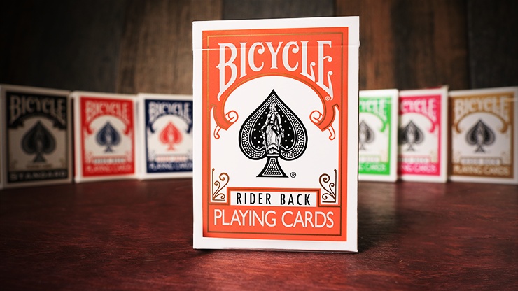 35897-full.png Bicycle Orange Playing Cards by US Playing Card Co