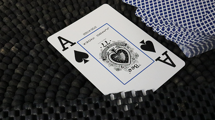 35910-alt2.png Cards Bee Poker Jumbo Index (Blue)