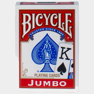 Bicycle Jumbo Index (Red) Playing Cards