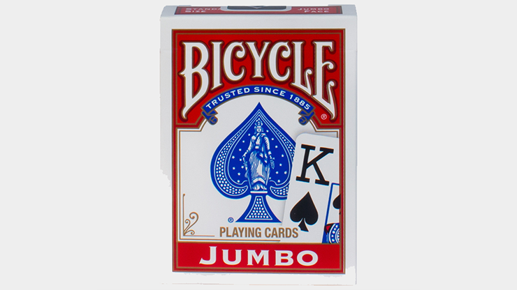 36285-full.png Bicycle Jumbo Index (Red) Playing Cards