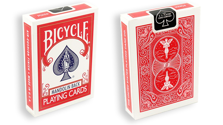 46149-full.png Bicycle Playing Cards 809 Mandolin Red by USPCC