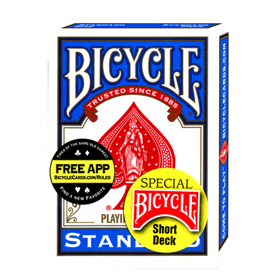 55205-full.png Bicycle Short Deck (Blue) by US Playing Card Co.