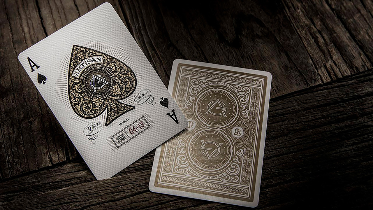 56913 alt5.png Artisan Playing Cards (White) by theory11