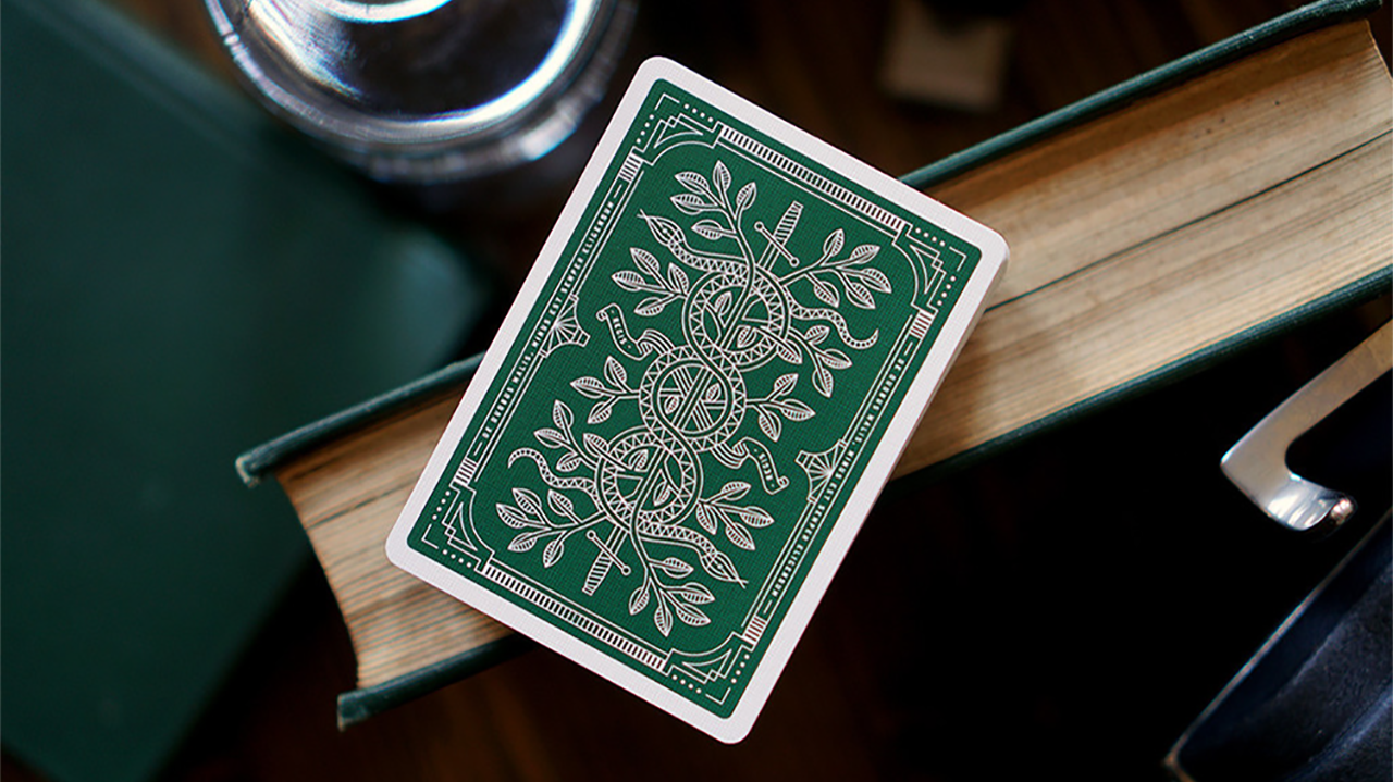 56914 alt1.png Monarch Playing Cards (Green) by theory11