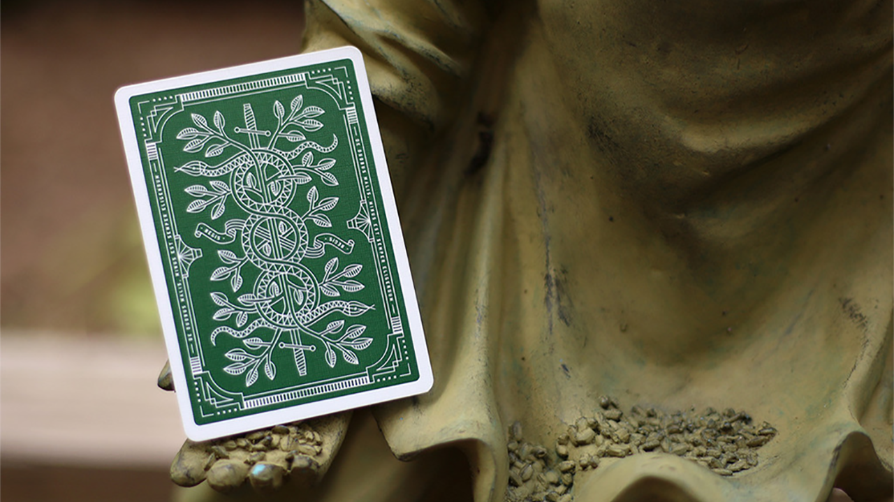56914 alt3.png Monarch Playing Cards (Green) by theory11