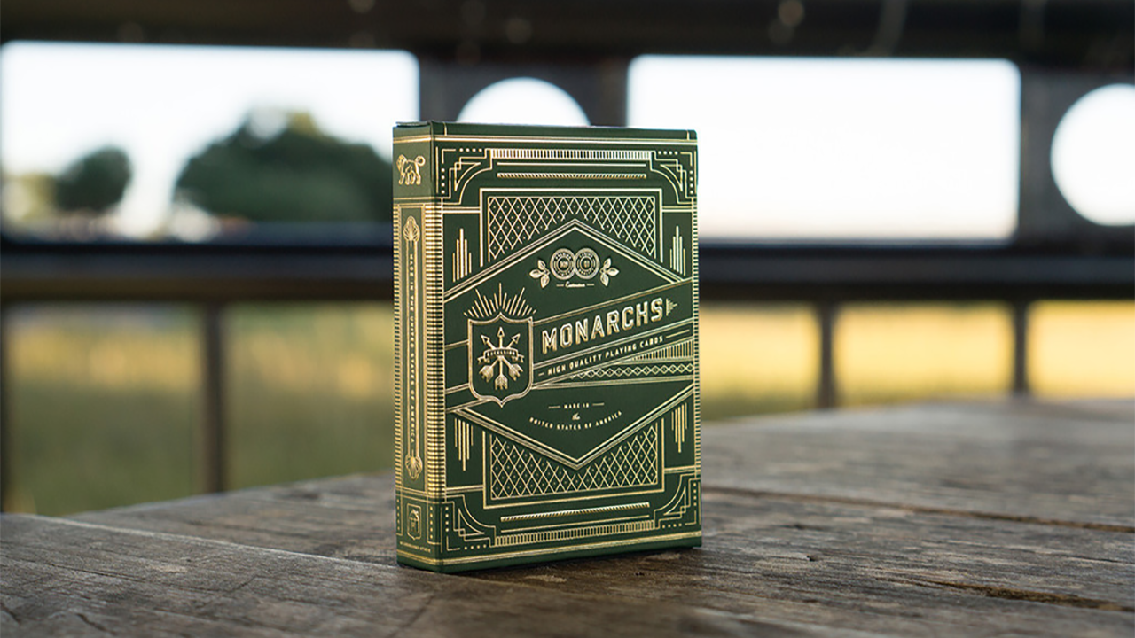 56914 full.png Monarch Playing Cards (Green) by theory11