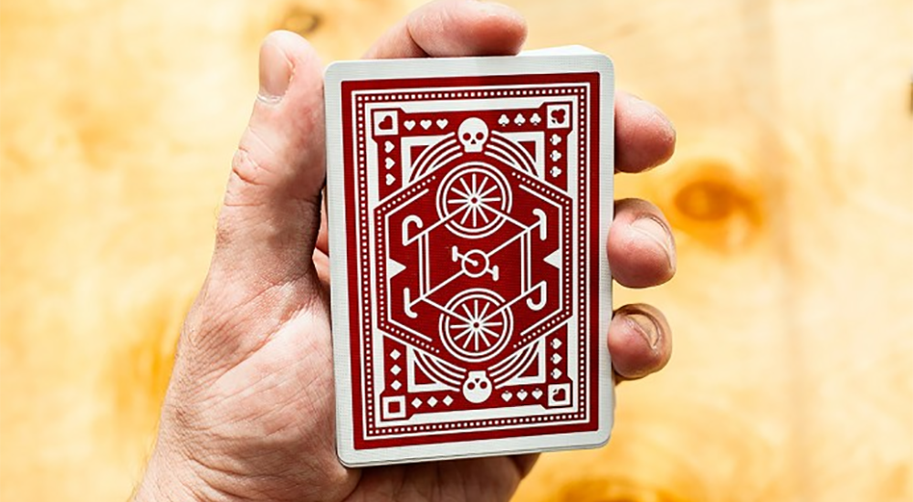 57051 alt1.png DKNG (Red Wheel) Playing Cards by Art of Play