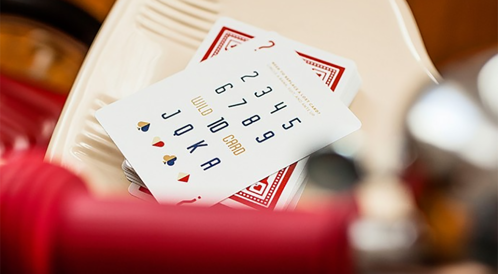 57051 alt5.png DKNG (Red Wheel) Playing Cards by Art of Play