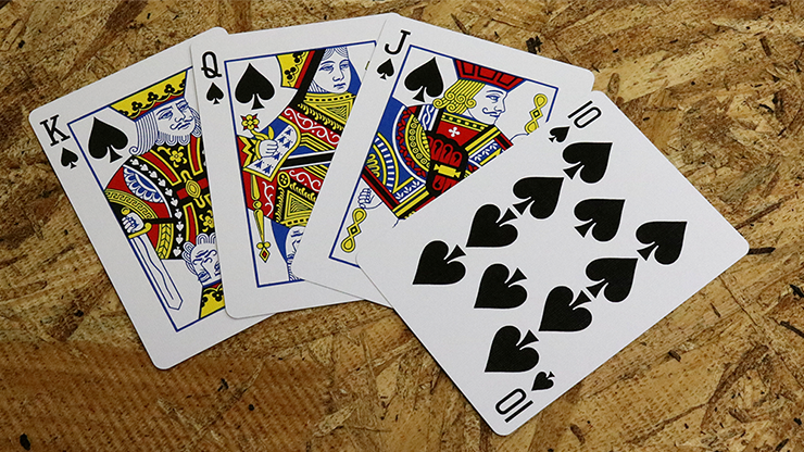 57497 alt5.png Bicycle Maiden Back (Blue) by US Playing Card Co