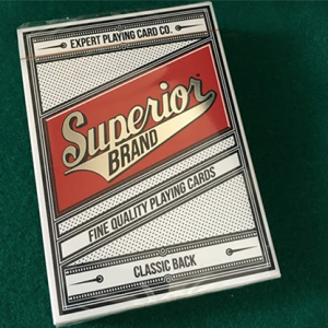 Superior Invisible (Red) Playing Cards by Expert Playing Card Co