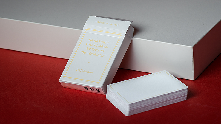 58866 alt1.png Magic Notebook Deck - Limited Edition (White) by The Bocopo Playing Card Company