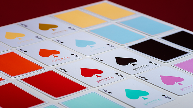 58868 alt4.png Magic Notebook Deck - Limited Edition (Champagne) by The Bocopo Playing Card Company