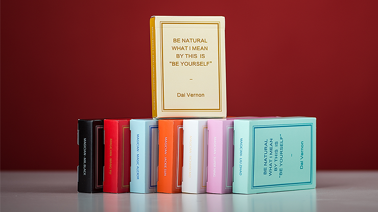 58868 full.png Magic Notebook Deck - Limited Edition (Champagne) by The Bocopo Playing Card Company