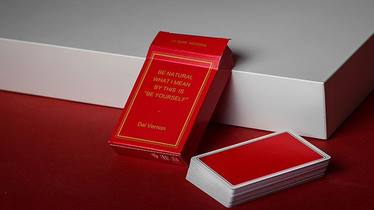 58870 alt1.png Magic Notebook Deck - Limited Edition (Red) by The Bocopo Playing Card Company