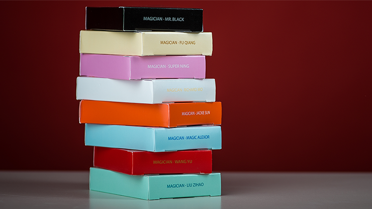 58870 alt3.png Magic Notebook Deck - Limited Edition (Red) by The Bocopo Playing Card Company