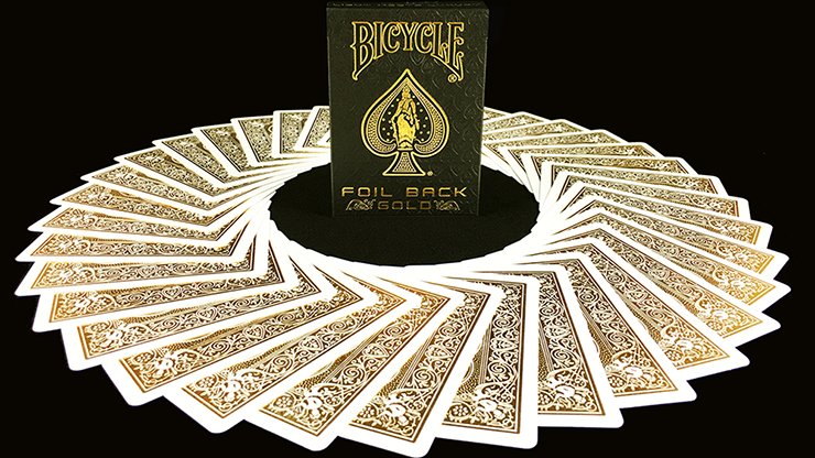 59165 alt1.png Bicycle MetalLuxe Gold Playing Cards Limited Edition by JOKARTE
