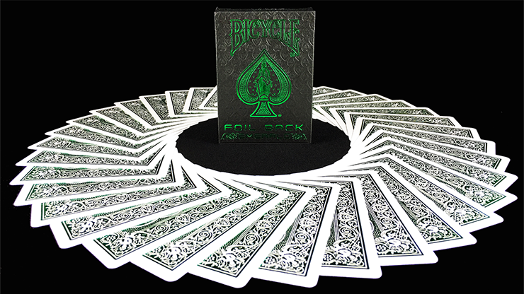 59166 alt1.png Bicycle MetalLuxe Emerald Playing Cards Limited Edition by JOKARTE