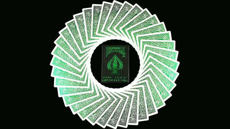 59166 alt2.png Bicycle MetalLuxe Emerald Playing Cards Limited Edition by JOKARTE