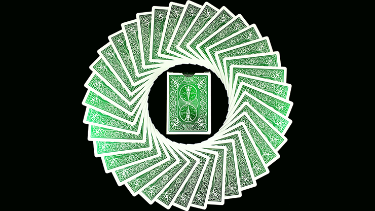 59166 alt3.png Bicycle MetalLuxe Emerald Playing Cards Limited Edition by JOKARTE