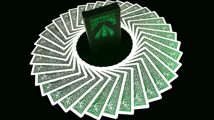 59166 full.png Bicycle MetalLuxe Emerald Playing Cards Limited Edition by JOKARTE