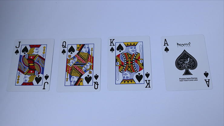 59288 alt5.png Phoenix Deck Large Index (Blue) by Card-Shark