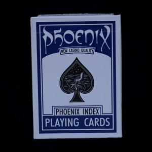 Phoenix Deck Large Index (Blue) by Card-Shark