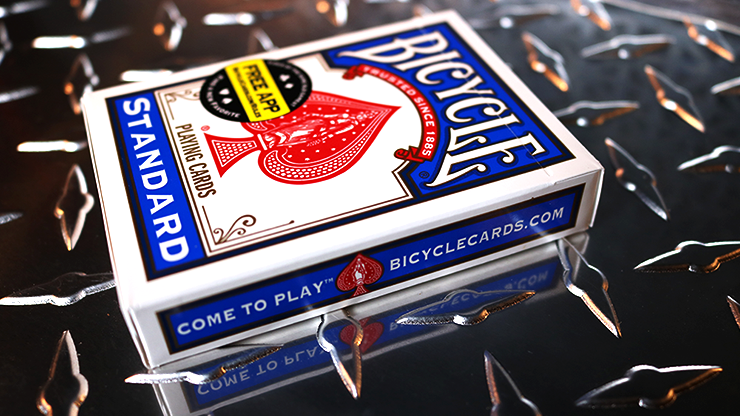 59742 alt1.png Bicycle Standard Blue Poker Cards (New Box)