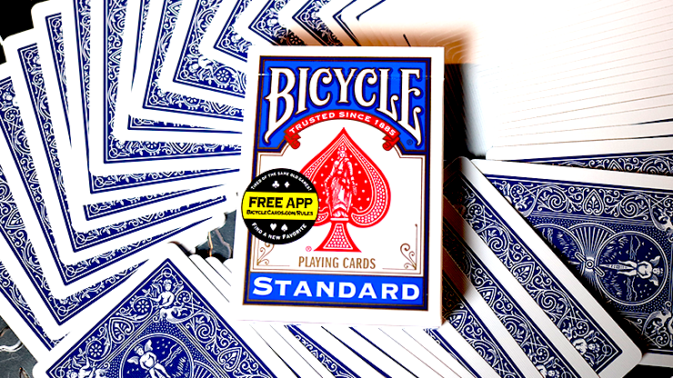 59742 full.png Bicycle Standard Blue Poker Cards (New Box)