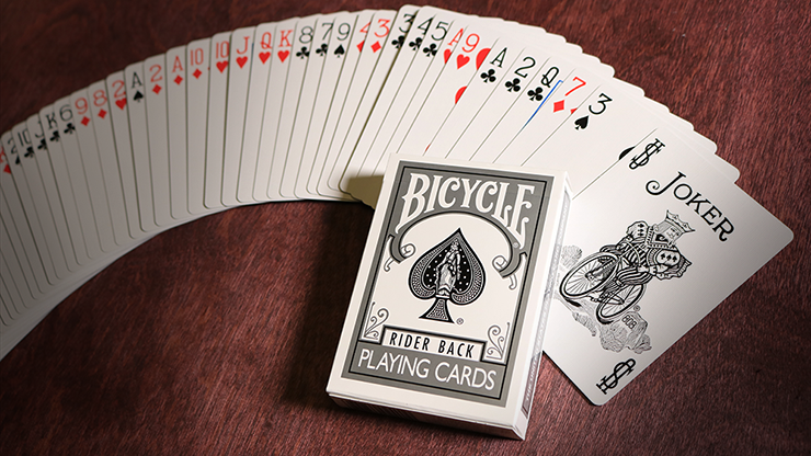 60380 alt3.png Bicycle Silver Playing Cards by US Playing Cards