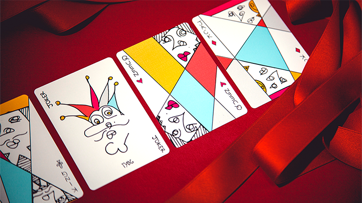 60624 alt5.png Red Stripe Playing Cards