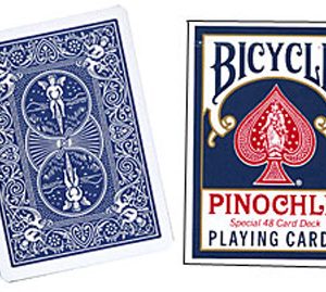 Cards Bicycle Pinochle Poker-size (Blue)