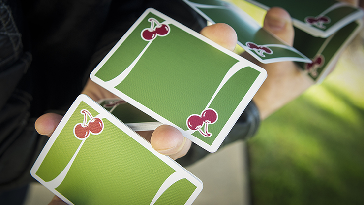 63393 alt2.png Cherry Casino (Sahara Green) Playing Cards by Pure Imagination Projects