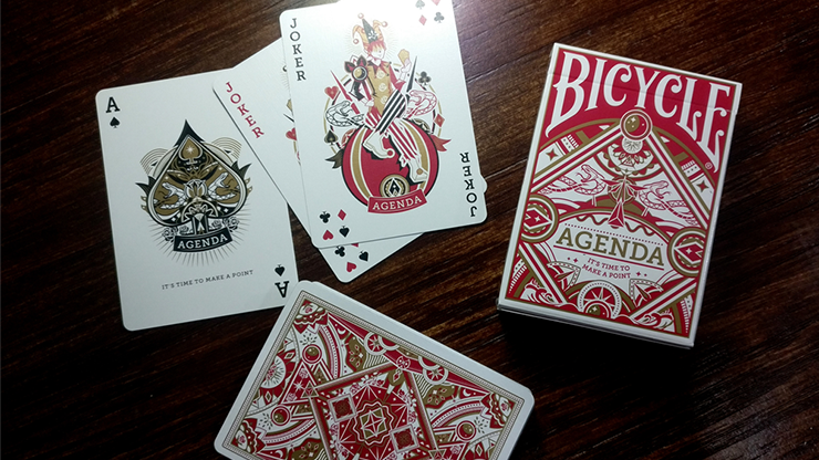 66595 alt3.png Agenda Red Basic Edition Playing Cards