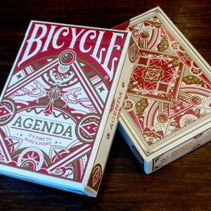 Agenda Red Basic Edition Playing Cards
