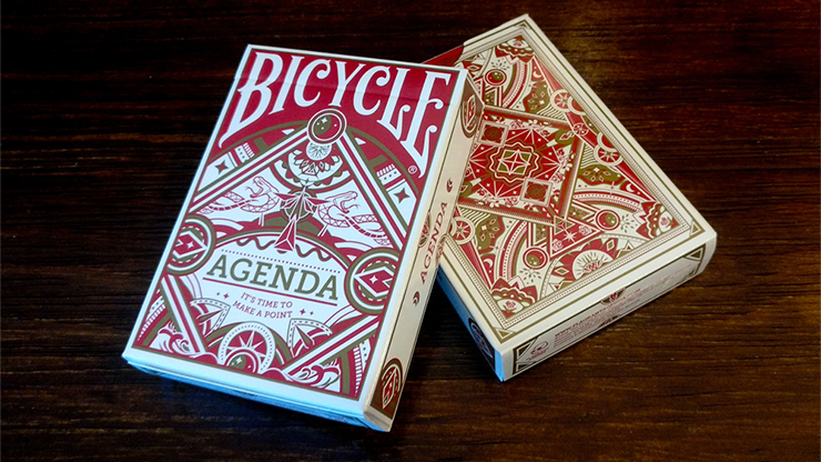66595 full.png Agenda Red Basic Edition Playing Cards