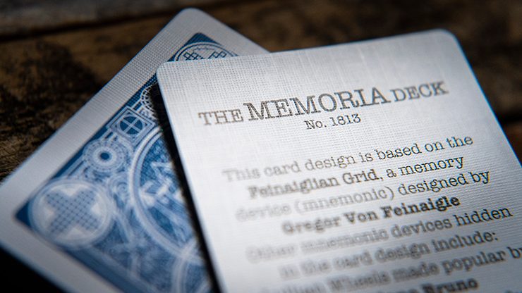 65959 alt1.png Memoria Deck (Feinaiglian Grid) Playing Cards