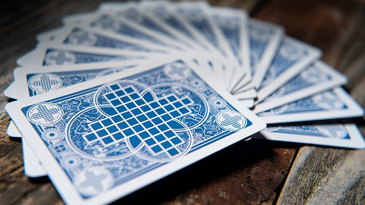 65959 alt2.png Memoria Deck (Feinaiglian Grid) Playing Cards