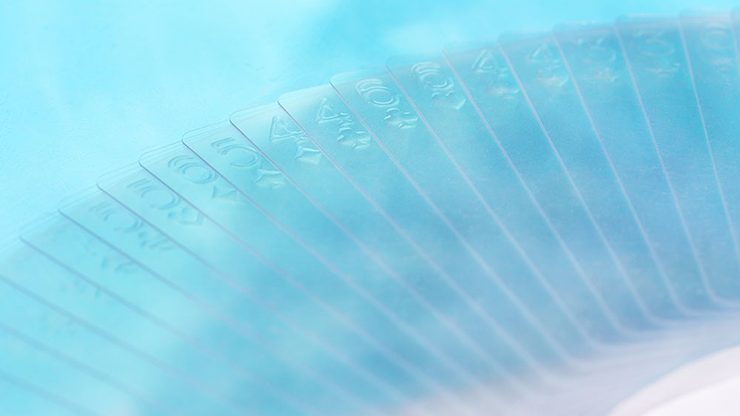 67304 alt3.png Invisible AQUA Playing Cards by MPC