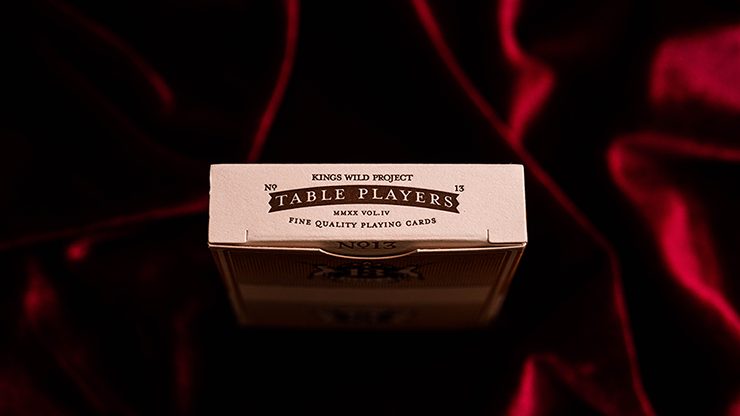 67802 alt1.png No.13 Table Players Vol. 4 (Cavett) Playing Cards by Kings Wild Project
