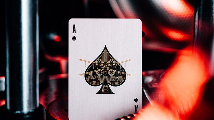 67887 alt1.png Star Wars Dark Side Silver Edition Playing Cards (Graphite Grey) by theory11