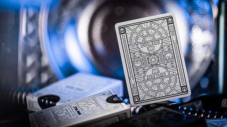 67888 alt3.png Star Wars Light Side Silver Edition Playing Cards (White) by theory11