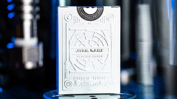 67888 full.png Star Wars Light Side Silver Edition Playing Cards (White) by theory11