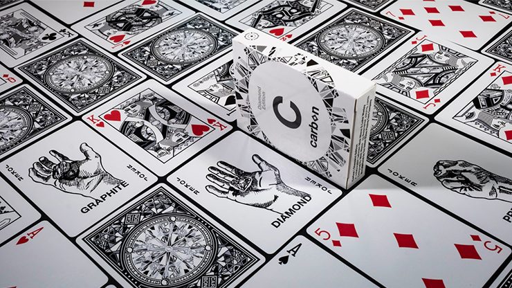 67950 alt3.png Carbon (Diamond Edition) Playing Cards