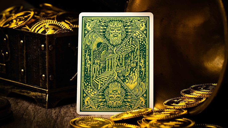 68738 alt2.png Atlantis Rise Edition Playing Cards by Riffle Shuffle