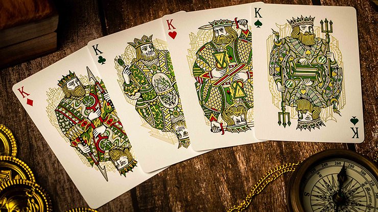 68738 alt5.png Atlantis Rise Edition Playing Cards by Riffle Shuffle