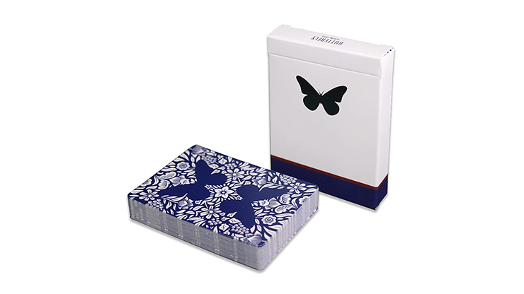 69050 alt1 1.png Butterfly Playing Cards Marked (Blue) 3rd Edition by Ondrej Psenicka