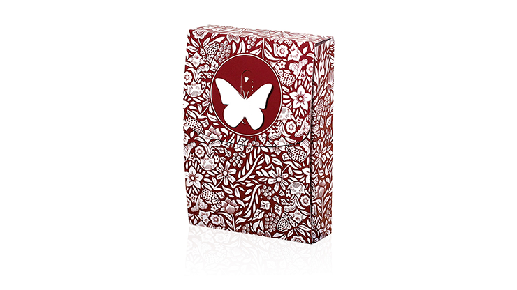69051 full 1.png Butterfly Playing Cards Marked (Red) 3rd Edition by Ondrej Psenicka