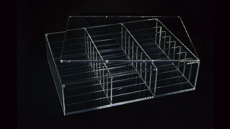 69110 alt1.png Carat XDR24L Deck Rack (24 Decks) with Lid