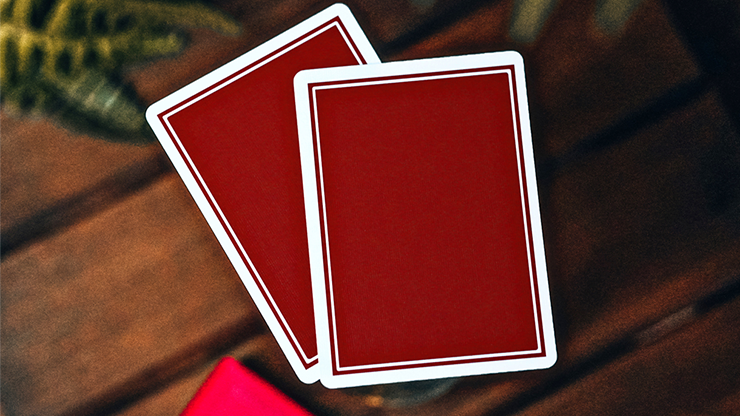 69781 alt1 1.png NOC Pro 2021 (Burgundy Red) Playing Cards