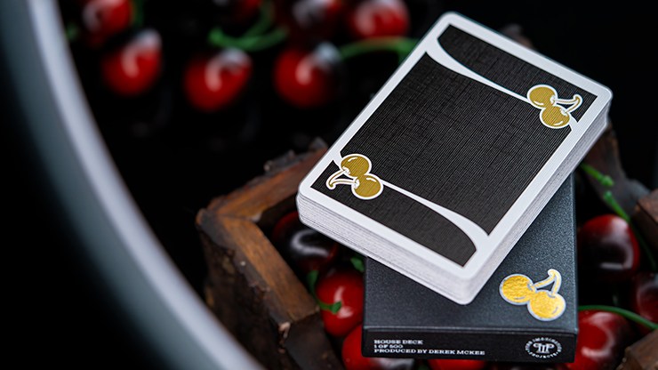 69937 alt1.png Cherry Casino House Deck (Monte Carlo Black and Gold) Playing Cards by Pure Imagination Projects